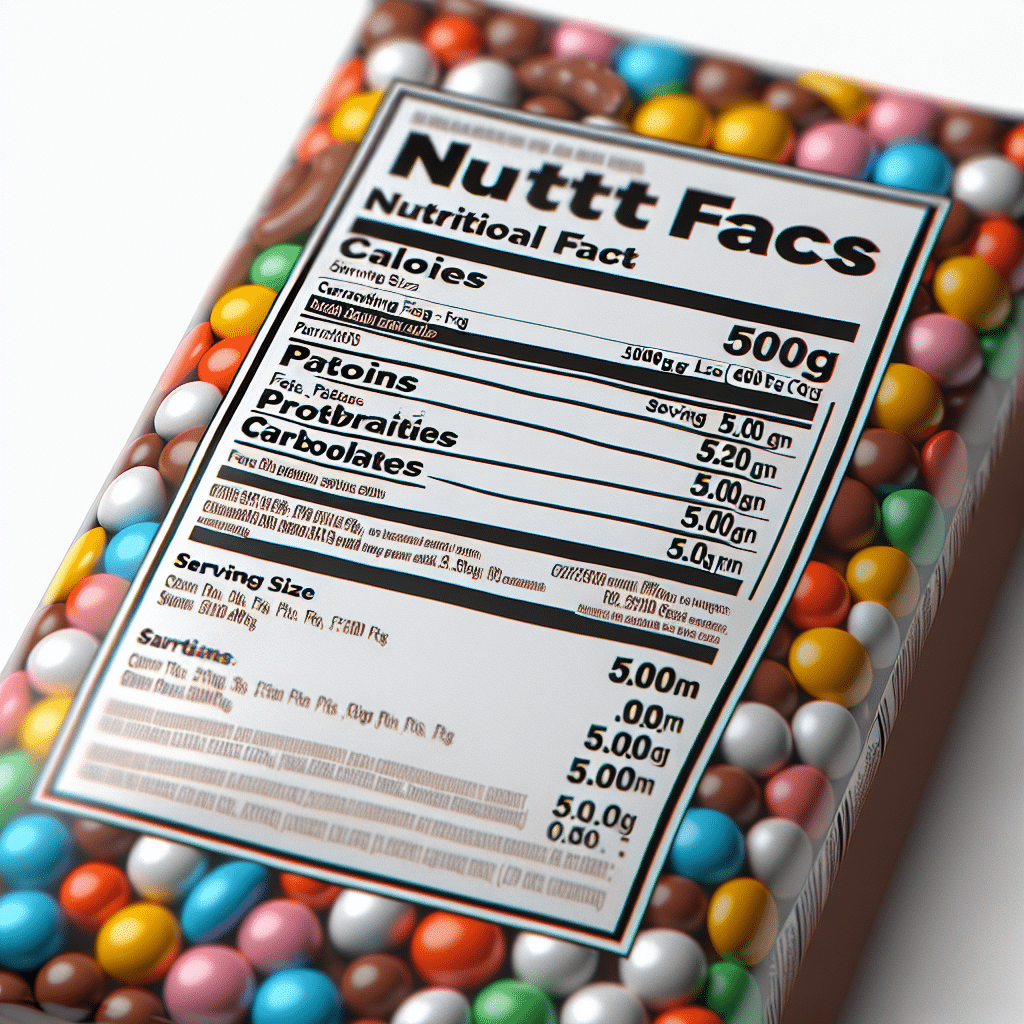 Mnm 500: Nutritional Facts