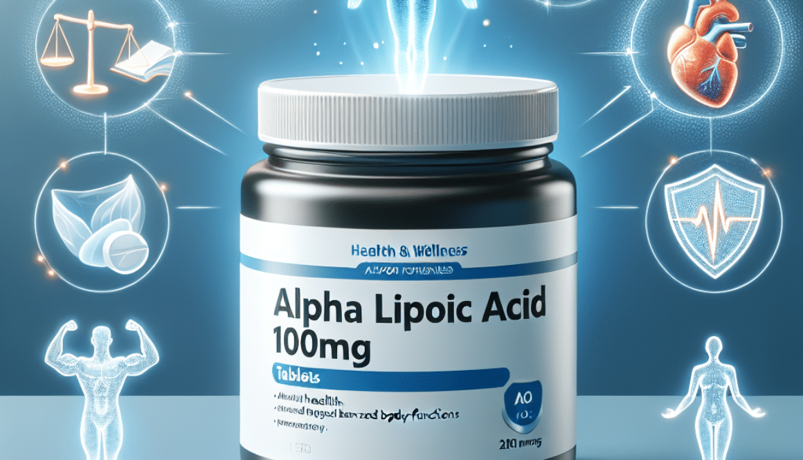 Alpha Lipoic Acid 100mg Tablets Benefits