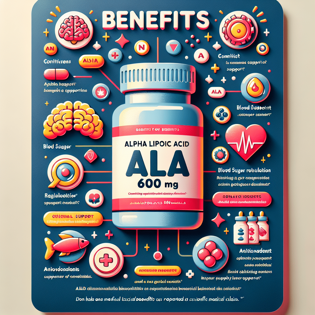 Alpha Lipoic Acid 600 mg Benefits