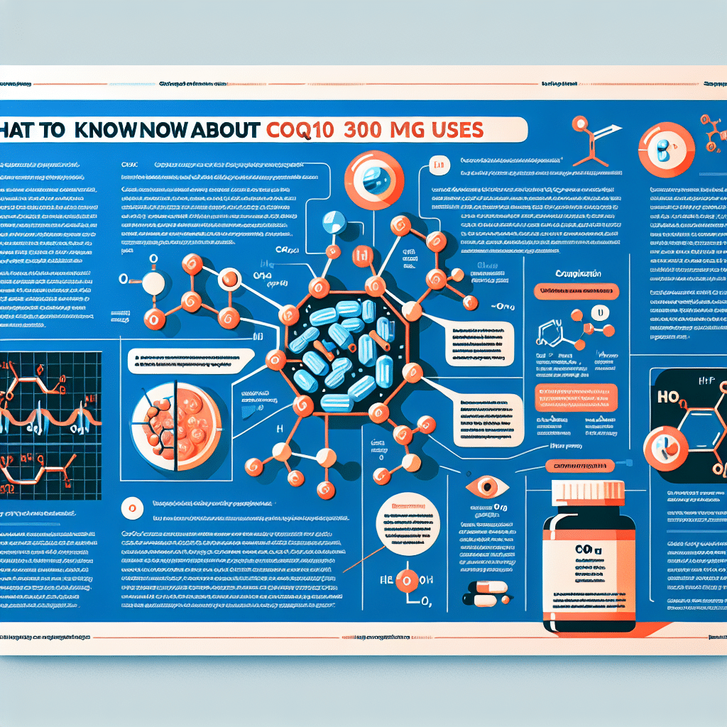 CoQ10 300 mg Uses: What to Know