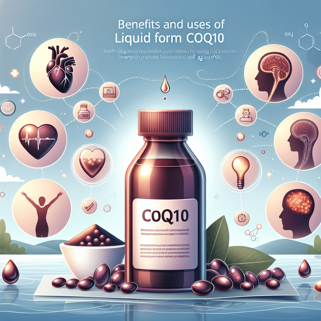 CoQ10 Liquid Form: Benefits and Uses