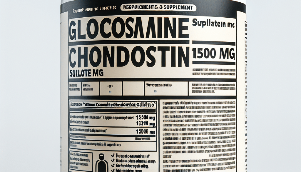 Glucosamine Chondroitin Sulfate 1500 mg: Dosage