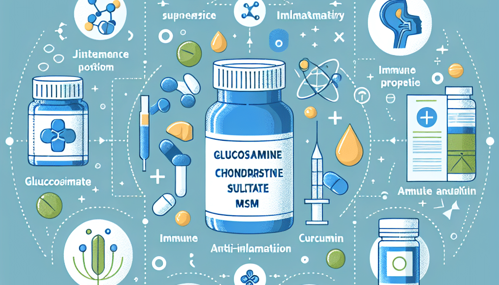 Glucosamine Chondroitin Sulfate MSM Curcumin: Benefits