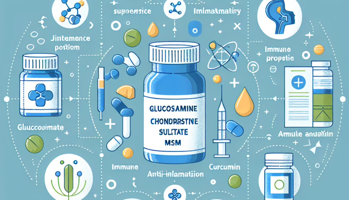 Glucosamine Chondroitin Sulfate MSM Curcumin: Benefits