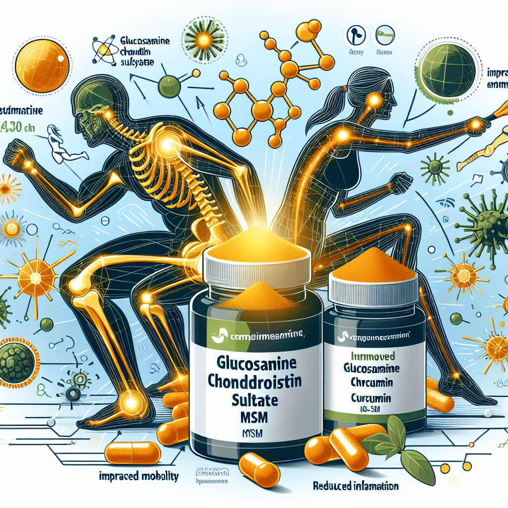 Glucosamine Chondroitin Sulfate MSM Curcumin: Benefits