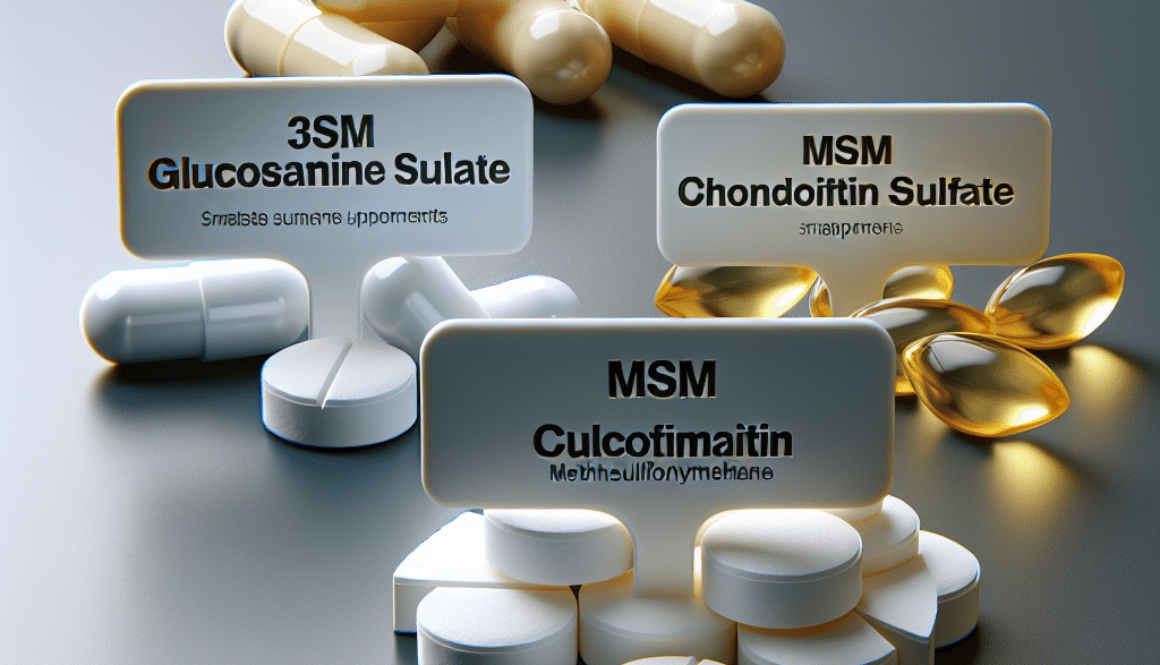 Glucosamine Sulfate and Chondroitin Sulfate with MSM