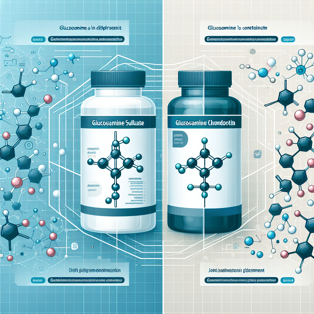 Glucosamine Sulfate or Glucosamine Chondroitin: Comparison