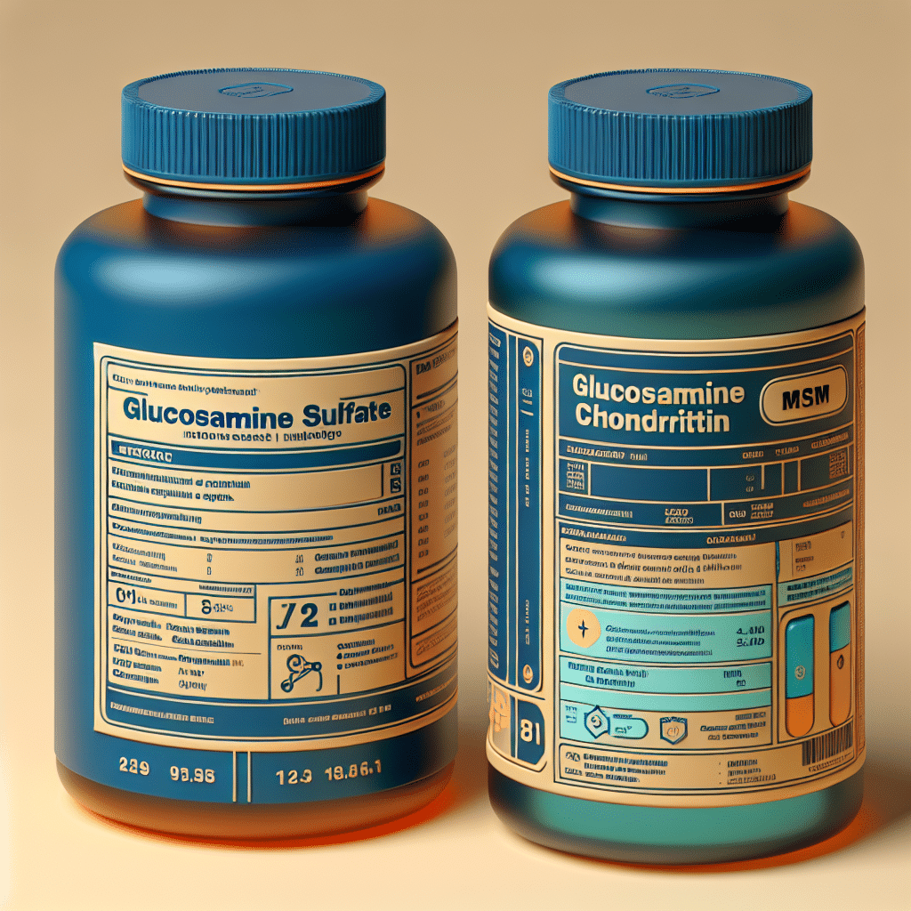 Glucosamine Sulfate vs Glucosamine Chondroitin MSM