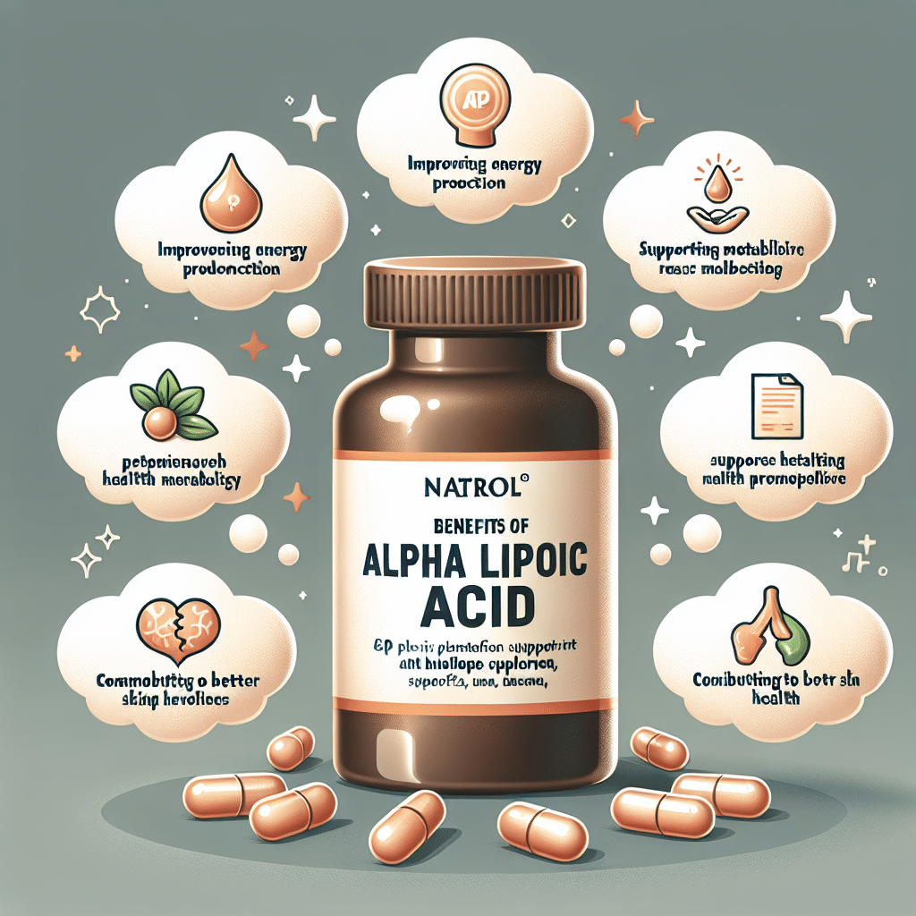 Natrol Alpha Lipoic Acid Benefits Explained