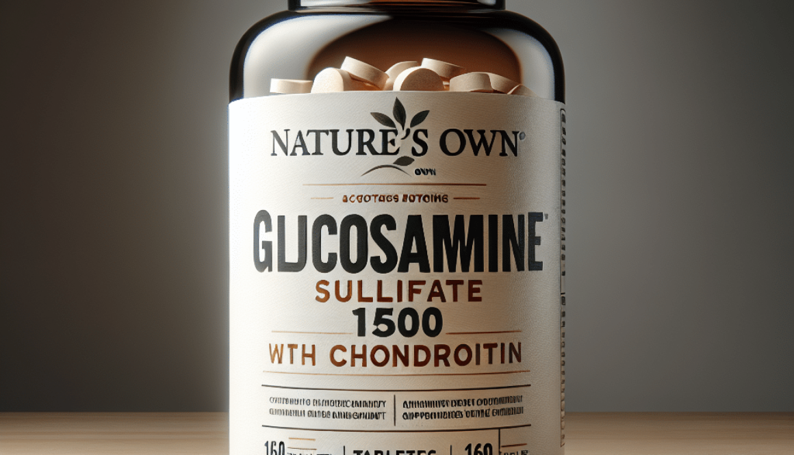 Nature's Own Glucosamine Sulfate 1500 with Chondroitin 160 Tablets